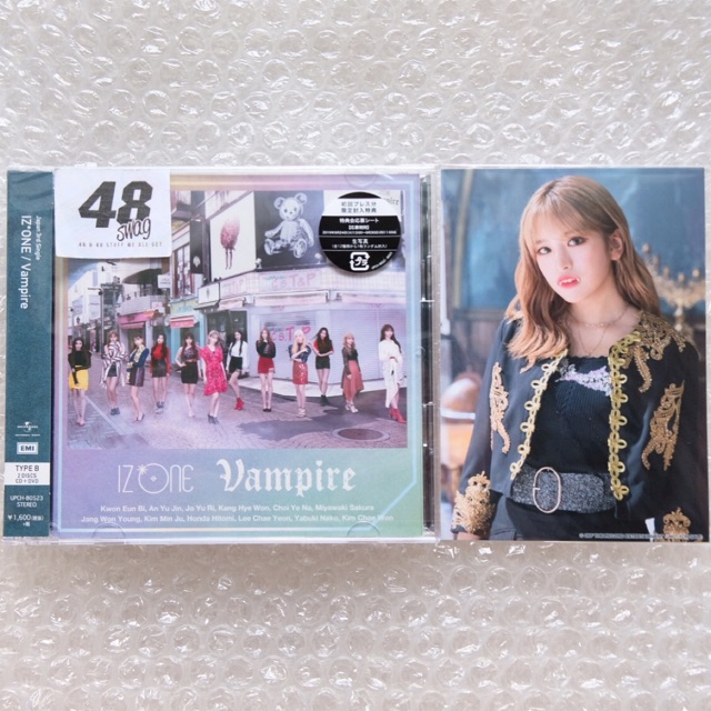 READY Single IZ*ONE - Vampire Type B + BONUS PP Ahn Yujin