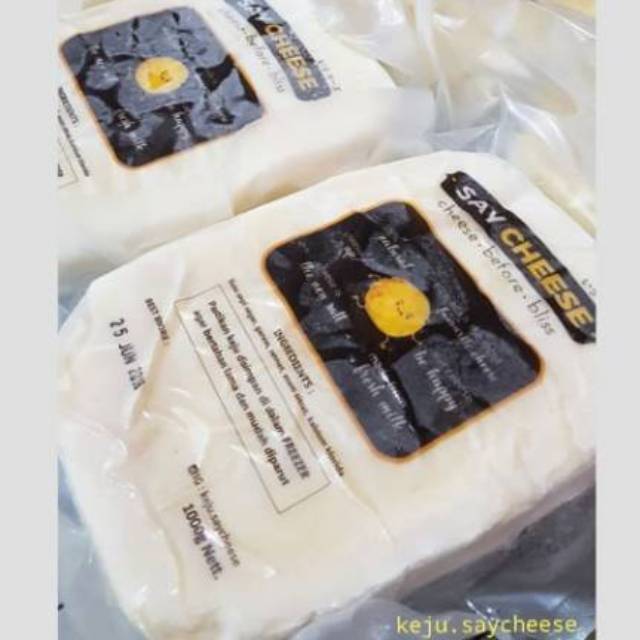 

Keju mozzarella Say Cheese (100% natural susu murni) 1000gr