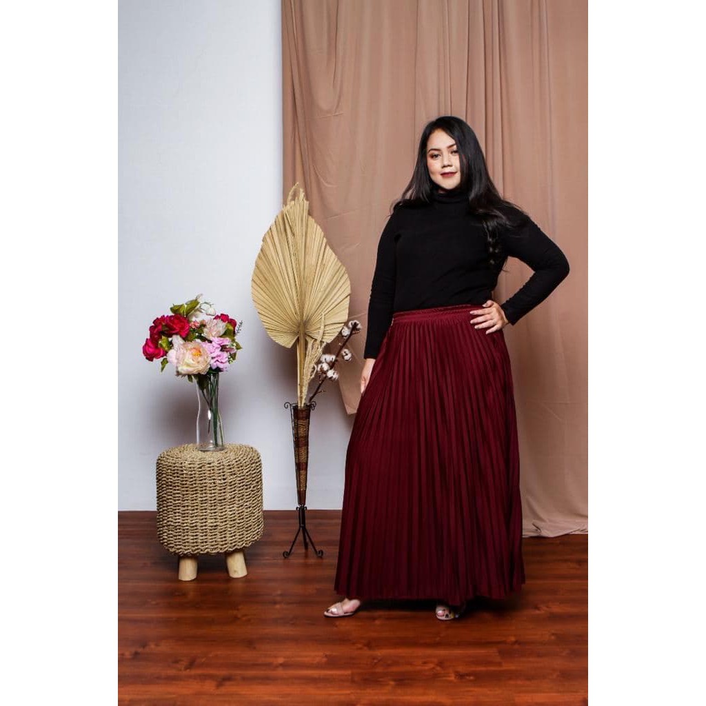 KIYOREN ROK PLISKET JUMBO XXXL / PLISKET MURAH / PLISKET PREMIUM