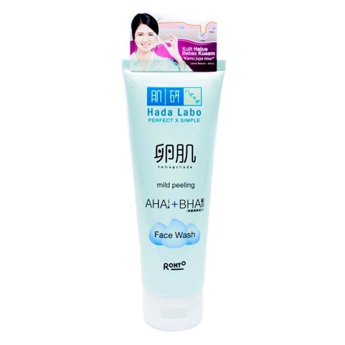 Hadalabo Hada Labo Tamagohada Ultimate Mild Peeling Face Wash 50gr 100gr 100g AHA BHA