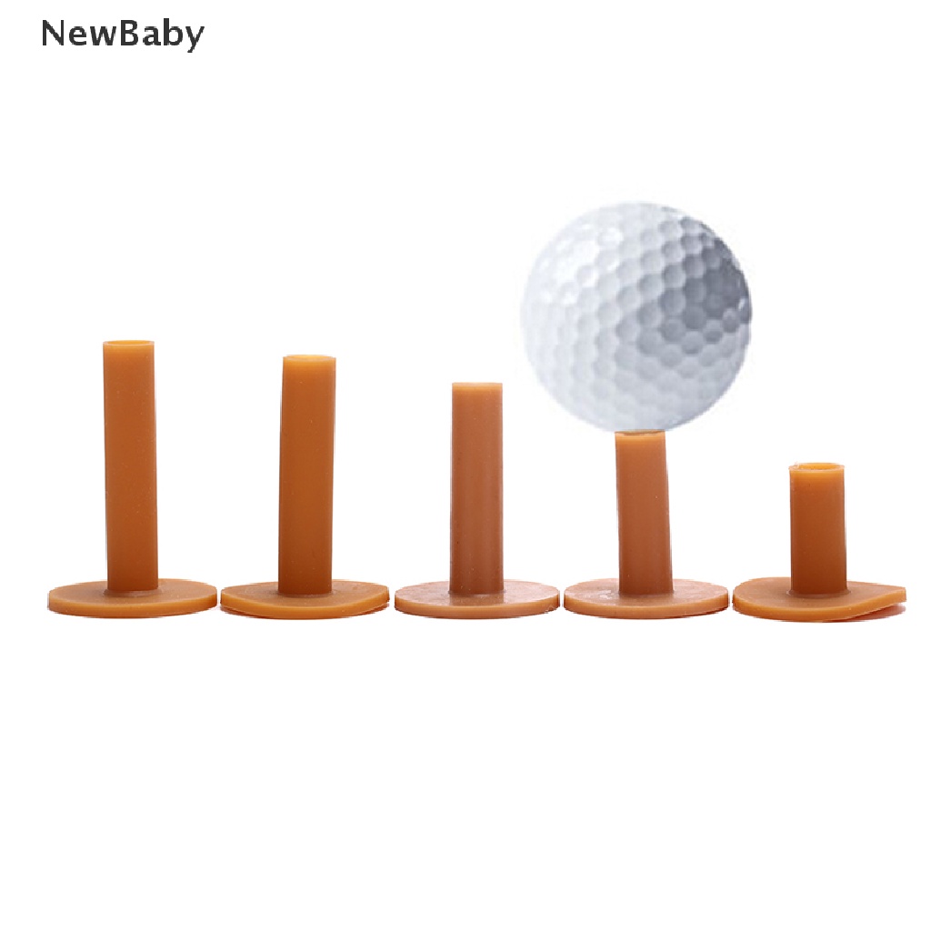 Tee Holder Bola Golf 43 / 54 / 70 / 80 / 83mm Bahan Karet Untuk Latihan