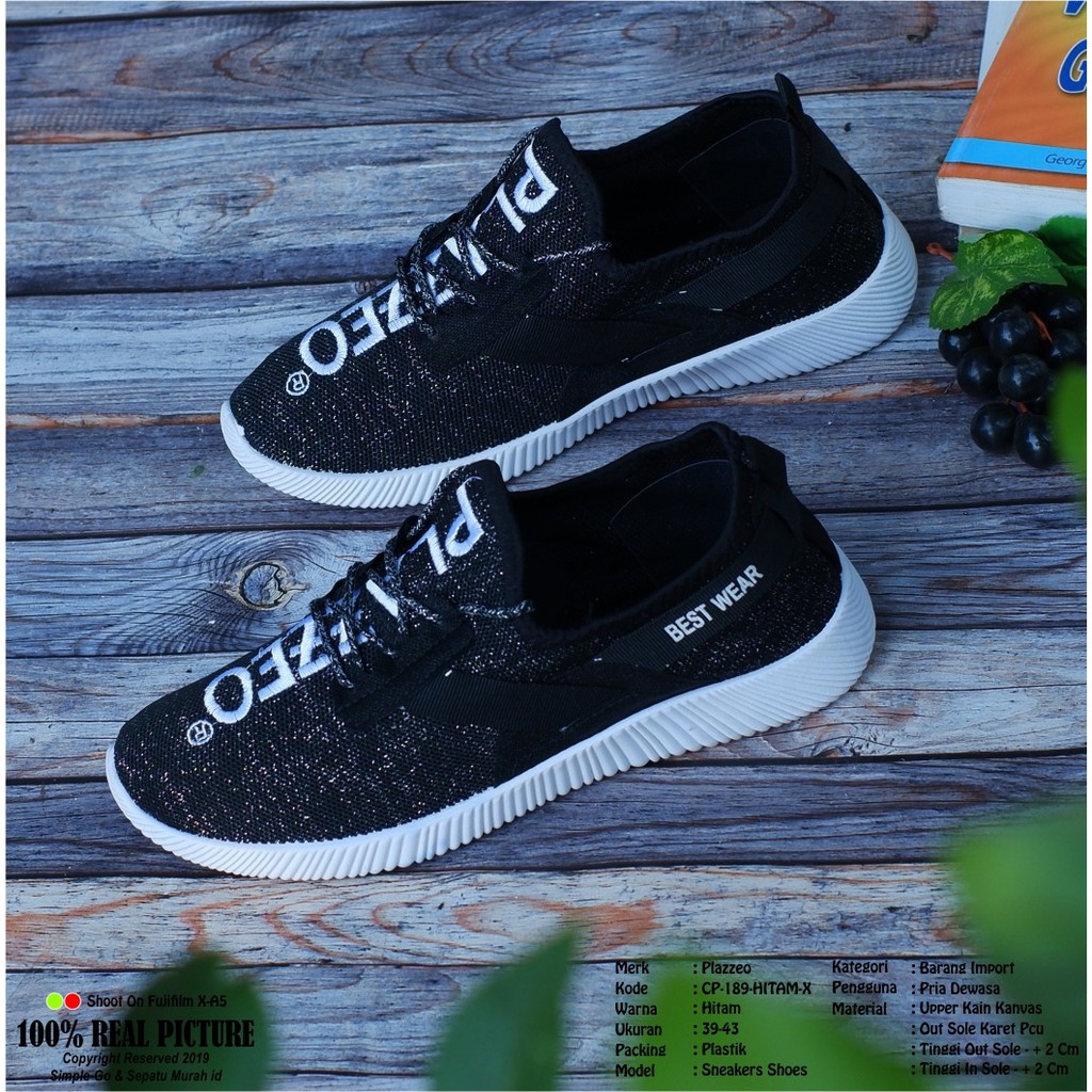 SEPATU PLAZZEO  WANITA SNEAKERS IMPORT CP 189 SIZE 36-40