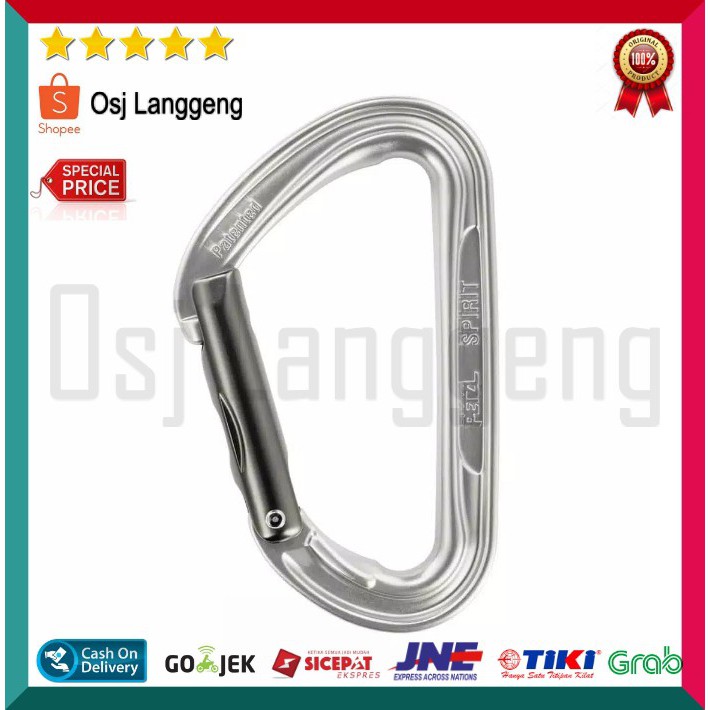 Petzl Spirit Straight-gate Carabiner M53S