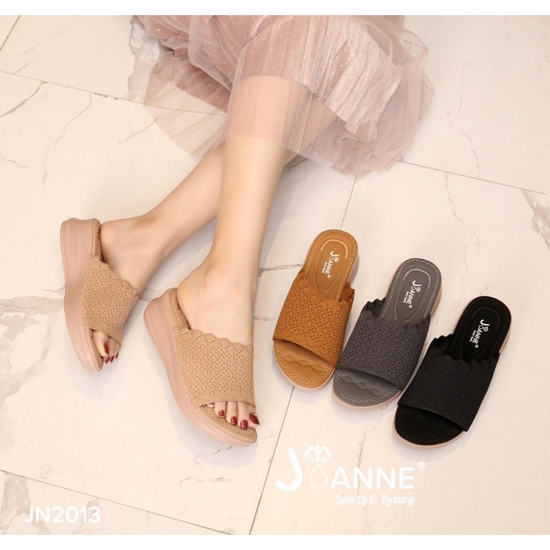 RESTOCK! [ORIGINAL] JOANNE Wedges Sandal Shoes Sepatu Wanita #JN2013