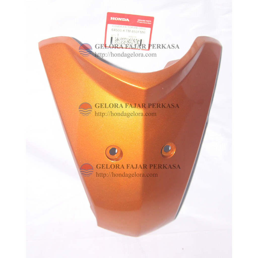 TAMENG DEPAN SUPRA X 125 LAMA ORANGE ( 64500KTM850FMR )