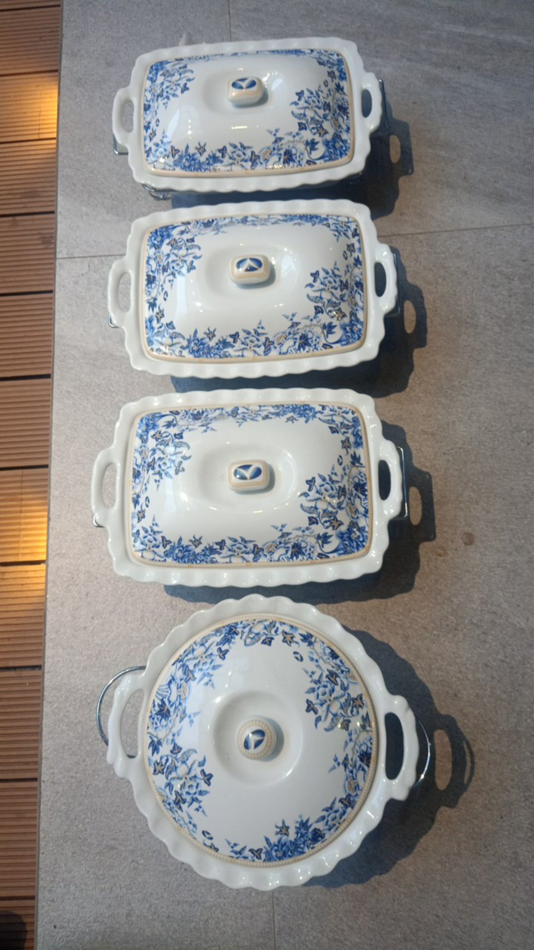 Paket Hemat 3+1 Wadah Saji Vicenza