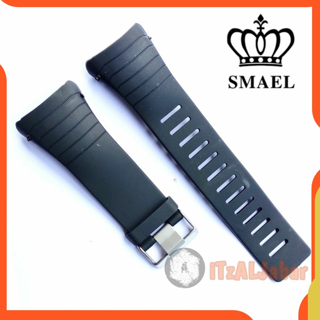 Tali jam tangan SMAEL 1237 rubber strap Original oem