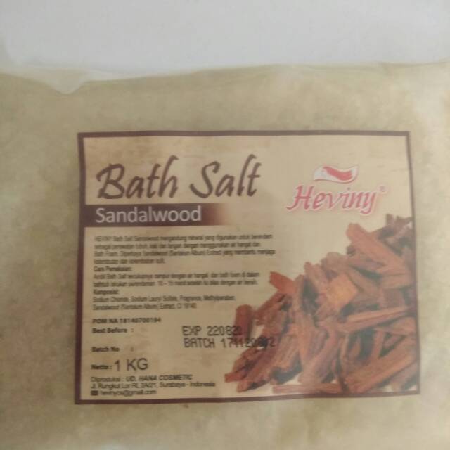 Heaviny bath salt 1kg