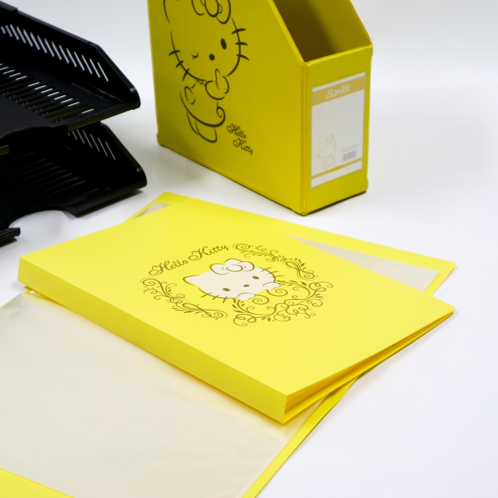 

[Zada] Bantex Display Book Hello Kitty 40 Sheets Folio Lemon 3185A26HK
