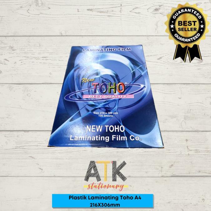 

Plastik Laminating Film Toho Ukuran A4 100 Micron atk