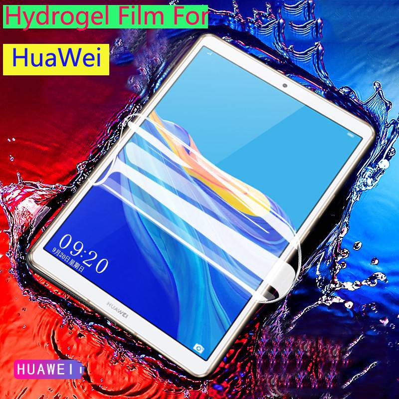 Hydrogel Film For HUAWEI MatePad Pro 11 12.6 M6 10.8 T10s T10 T 10s T 10 10.1 9.7 Full Cover Screen Protector HD Ultra-Thin Soft TPU