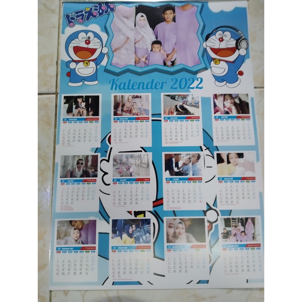 

[COD] KALENDER DINDING POSTER 2021 KARAKTER CARS MCQUEEN CUSTOM FOTO & NAMA MURAH CETAK CEPAT