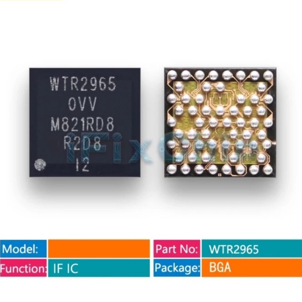 IC RF XIAOMI  WTR2965 - IC SINYAL  XIAOMI WTR296 ORI