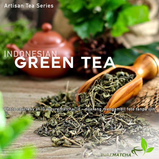 

[[BISA COD]] Artisan Tea Cafe - Indonesian Green Tea 1kg Teh Hijau Indonesia Asli STOK TERBATAS Kode