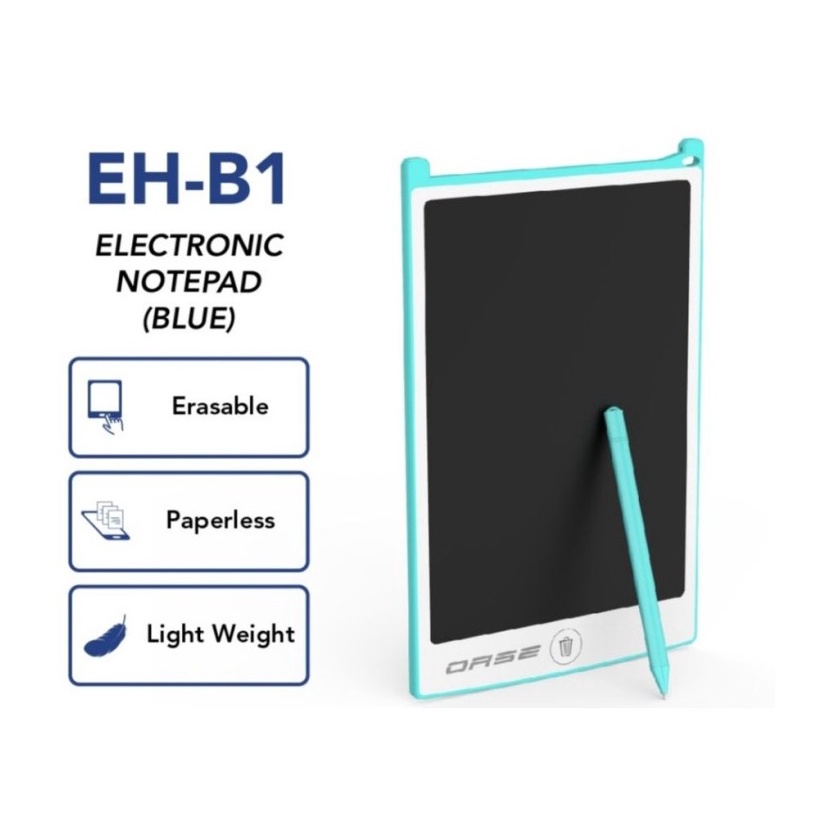 

OPPO OASE ELECTRONIC NOTEPAD EH-B1 ORIGINAL - EH - B1 - Biru Muda