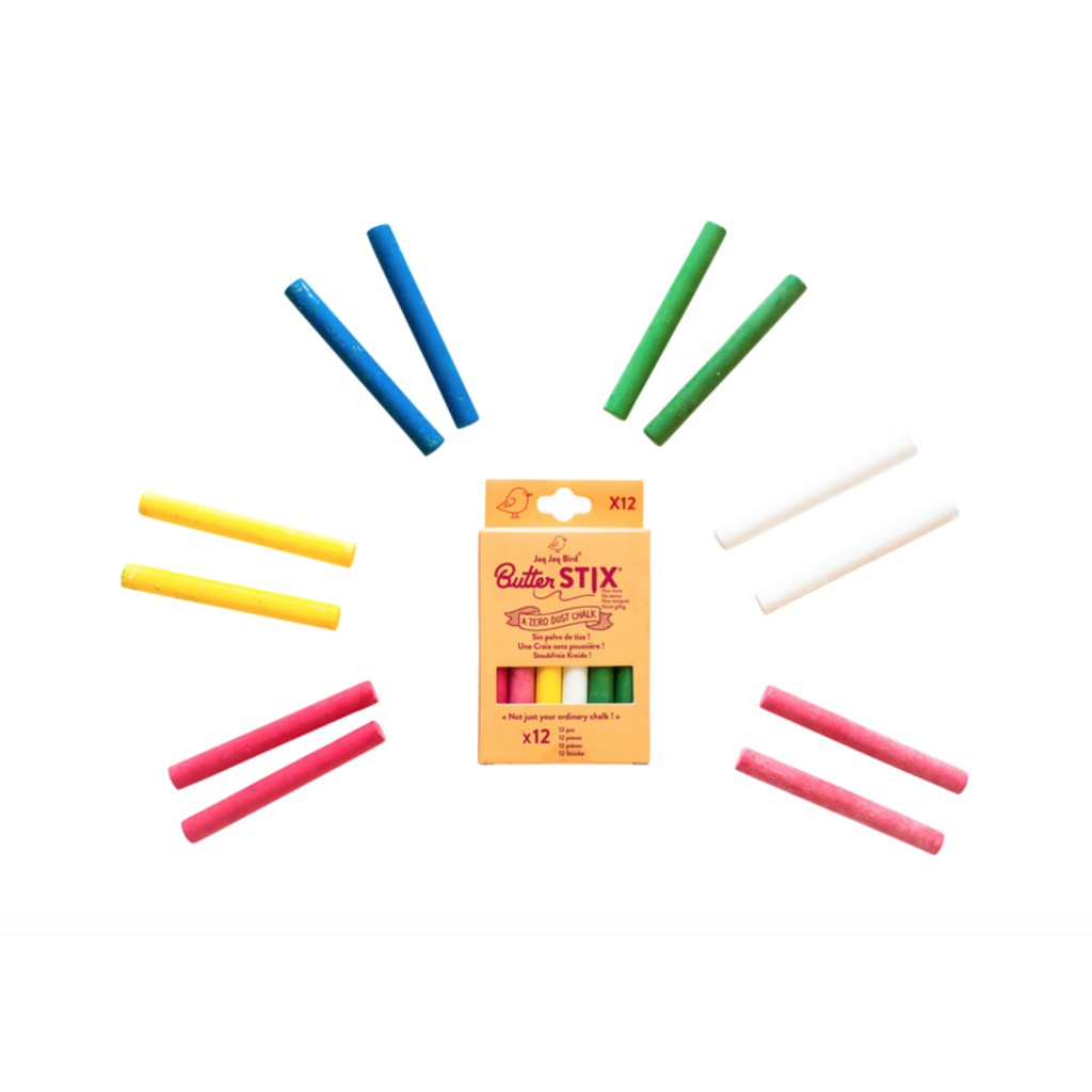 Jaq Jaq Bird - Butterstix Multi Color 12pcs (YELLOW)