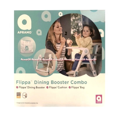 Apramo Flippa Dining Booster Combo Kursi Makan Lipat Travelling Travel Chair Kursi Makan Bayi Anak Travel Bisa Lipat Ap Ramo Dinning