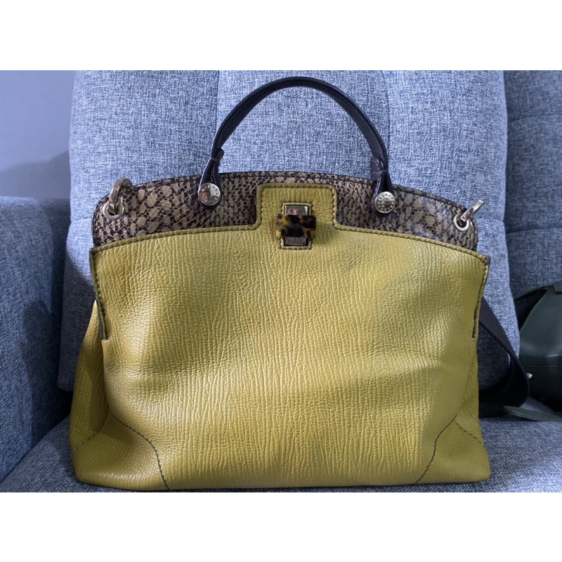 Preloved Furla Multicolor Piper