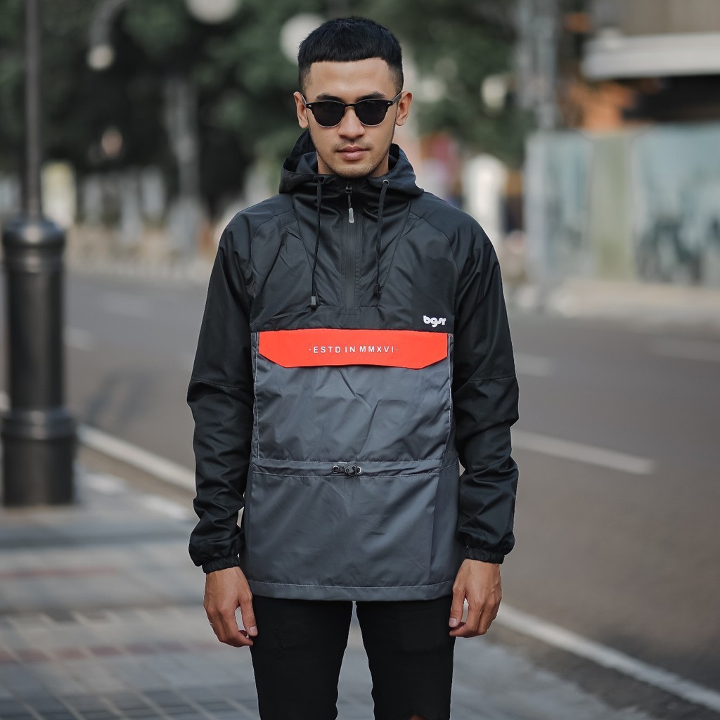 CAGOULE SIMPLE - JAKET CAGOULE KING BGSR - JAKET CAGOULE 3D JAPAN STYLE - KOREA STYLE