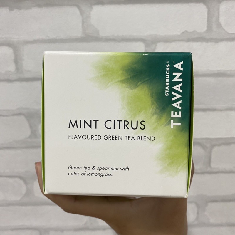 

Starbucks Teavana Tea Mint Citrus Flavoured Green Tea Blend Original