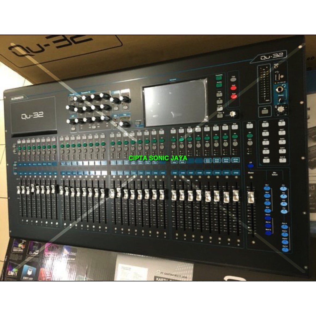 Mixer digital Allen &amp; Heath Qu-32 Chrome Original Garansi Resmi