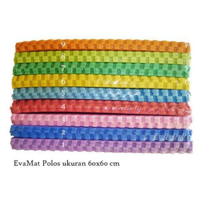 MATRAS ANAK Evamat Polos 60x60cm