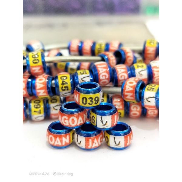 MURAH 25 pcs RING BURUNG MURAI BATU LOVEBIRD