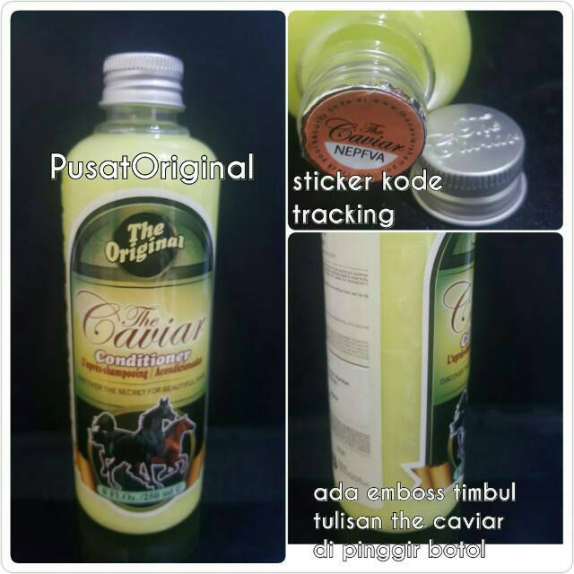 THE CAVIAR KUDA SHAMPOO - CONDITIONER  ORIGINAL