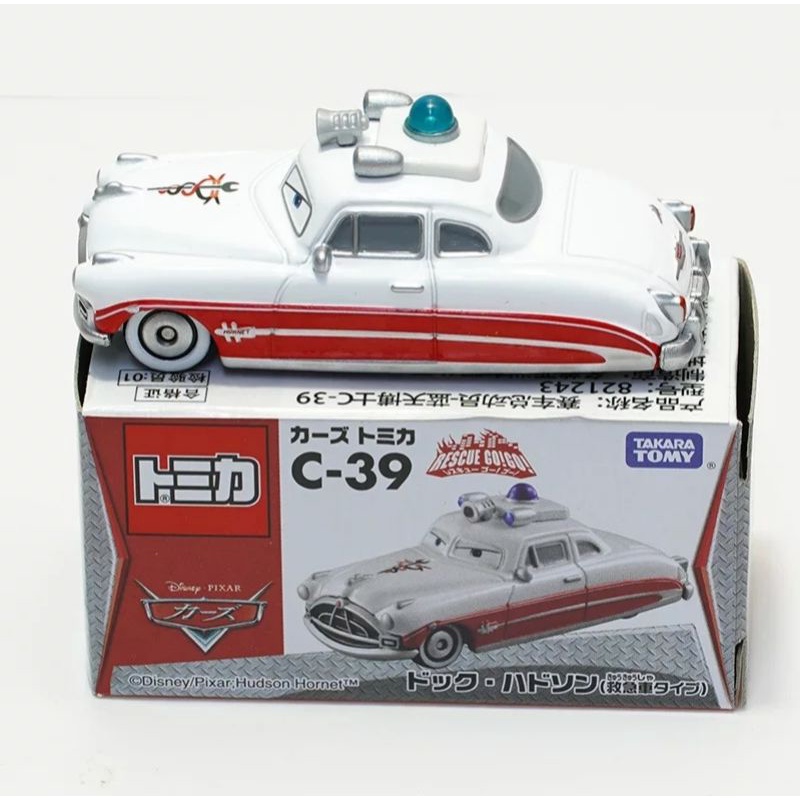 Tomica Disney Pixar Cars Rescue Go Go C39 Hudson Hornet Takara Tomy