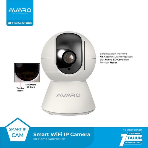 Avaro K-259 Smart IP Camera Home Security CCTV