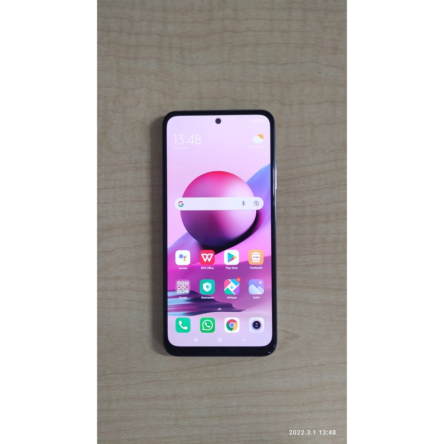 Xiaomi Redmi Note 10S - 8/128 GB - Garansi Resmi - Second Like New