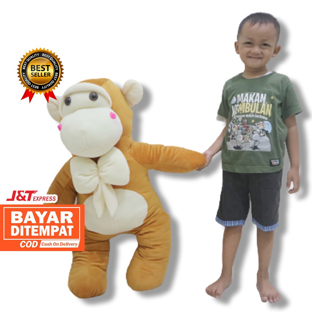 Boneka monyet / boneka monkey / boneka hewan jumbo