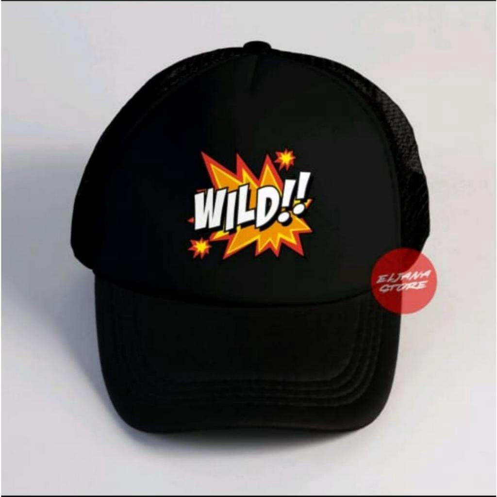 Topi Baseball Distro Jaring Trucker Cap WILD