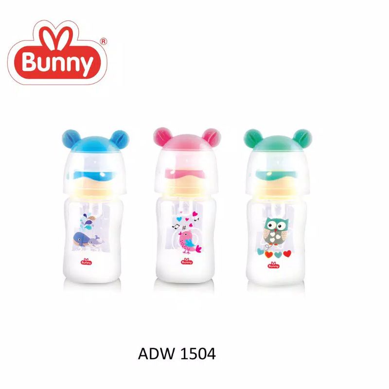 *FRAULEINCO* Lusty Bunny Botol susu Wideneck 150ml / ADW1504 / botol donut DB 2800