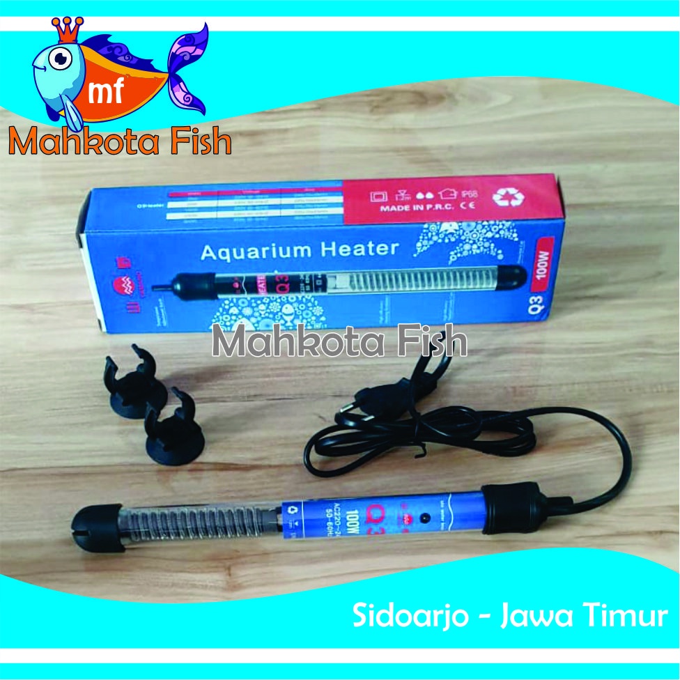 Jual Heater Aquarium 100 Watt | Hiter Aquarium Aquascape 100 Watt ...