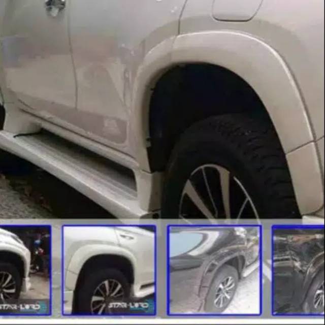 Over fender all new pajero