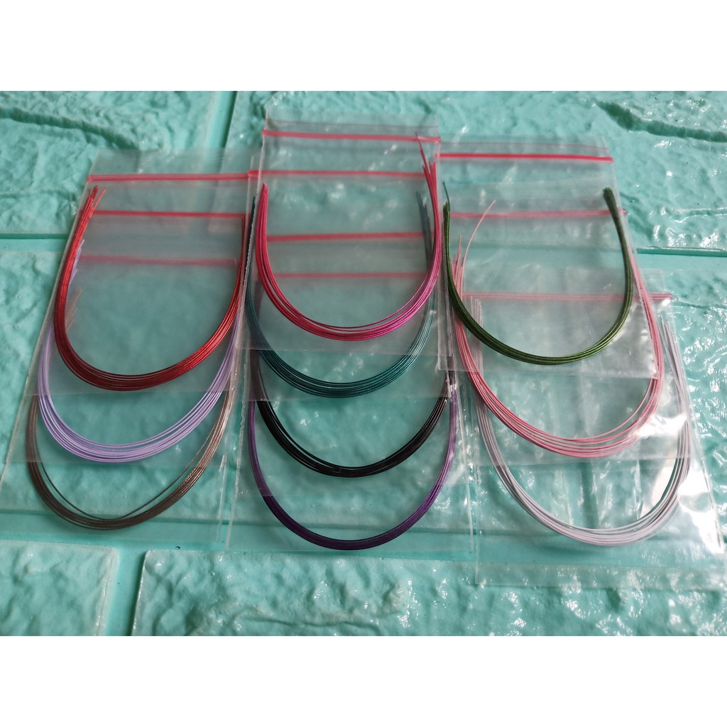 Kawat warna behel isi 10 kawat ortho kawat gigi