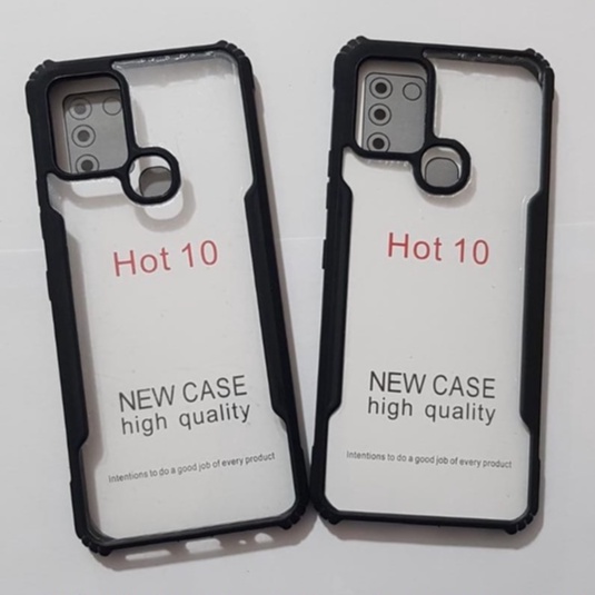 CASE FUSION ARMOR SHOCKPROOF INFINIX HOT 10 SOFTCASE - GMT