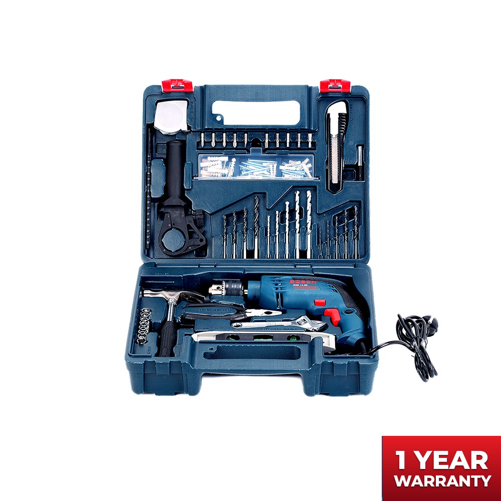 Bosch Bor Tembok Impact GSB 13 RE Set