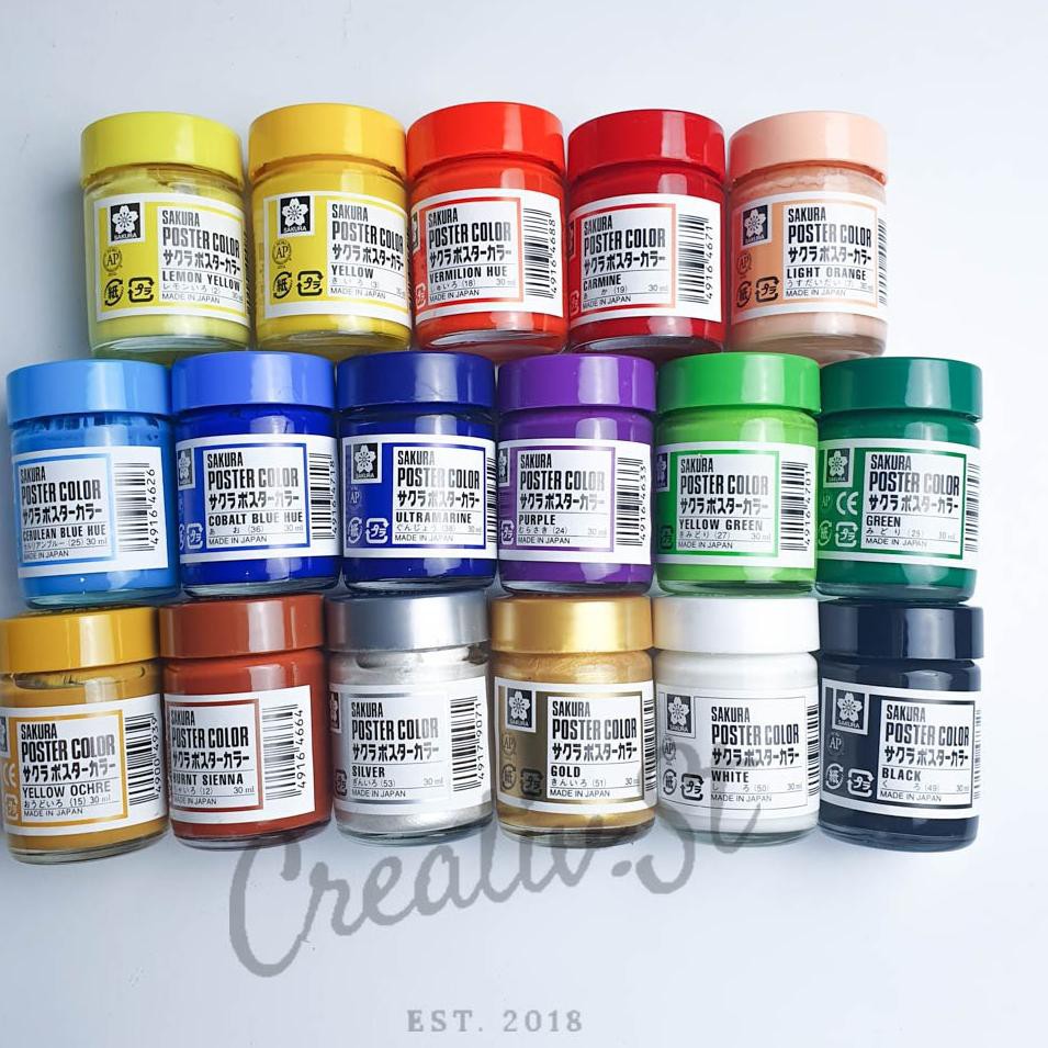 

FLASH SALE Sakura Cat Poster 30 ml Poster Color