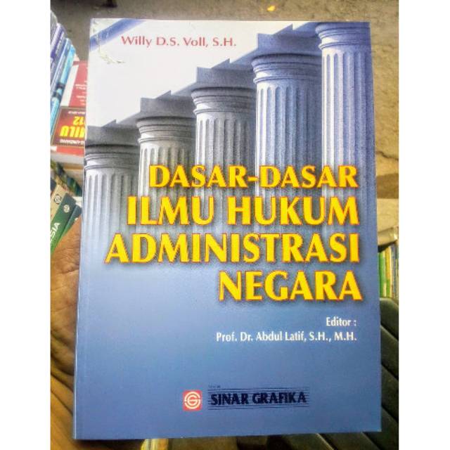 Buku Dasar-dasar Ilmu Hukum Administrasi Negara