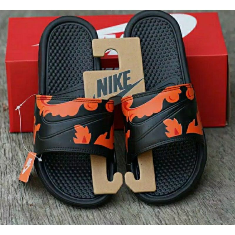 Sandal Slop Nike Benassi Stussy sendal slop casual murah original