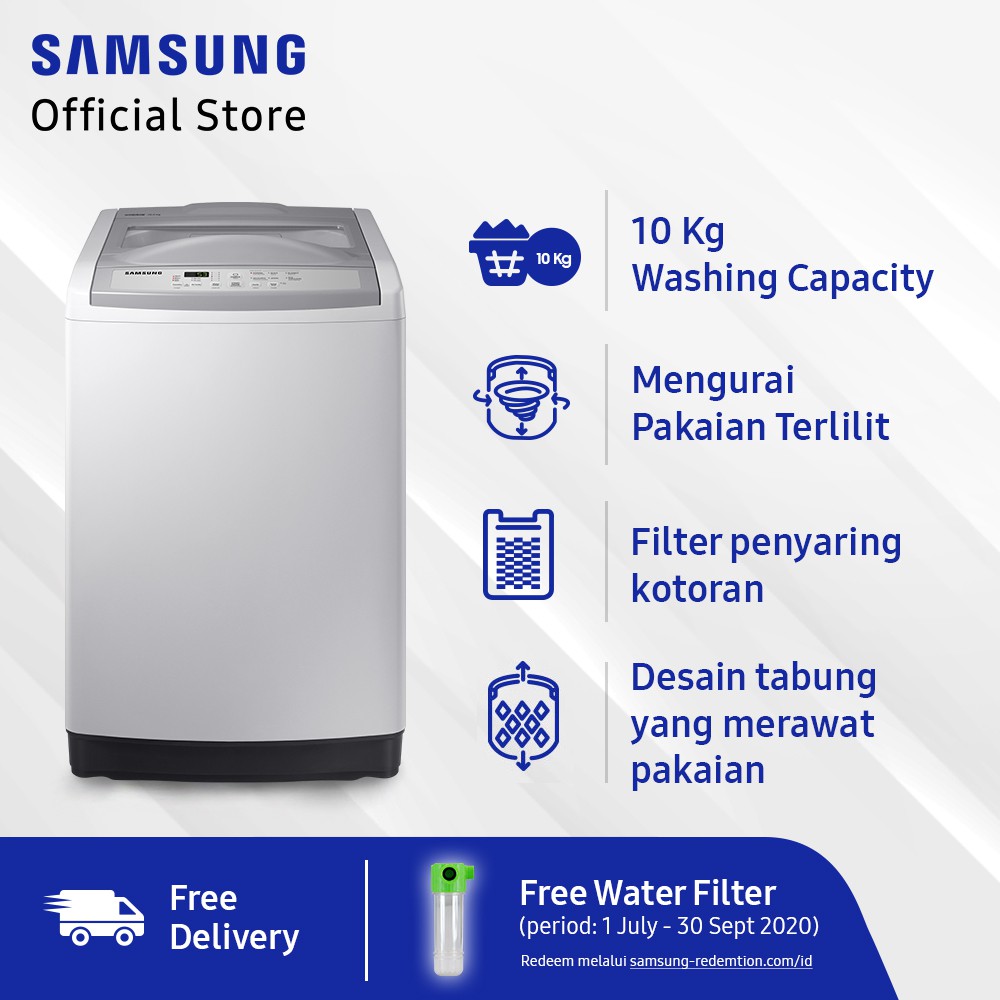 Samsung Mesin Cuci Top Loading 10 Kg WA10M5120SG-2
