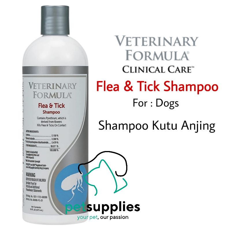 Jual Shampoo Kutu Anjing Veterinary Formula Flea & Tick Shopee Indonesia