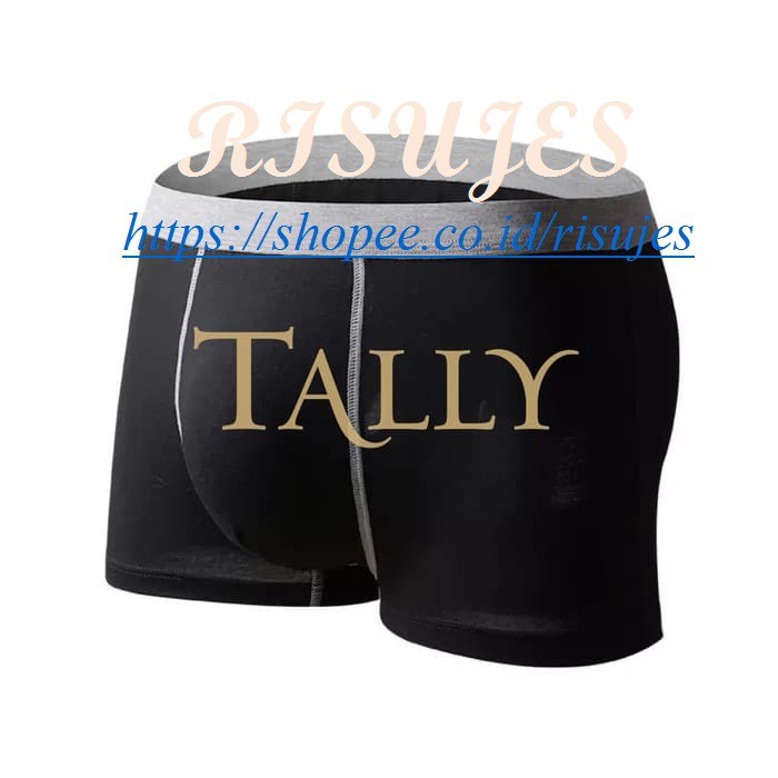 Celana Dalam Boxer Pria Tally / CD Cowok Laki-laki ASLI TALLY 9008 Official