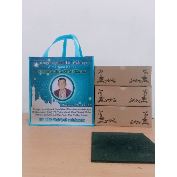 Tas Berkat Custom Desain | Spunbond 100 Gsm