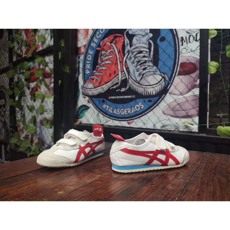 Sepatu Second Original / Branded Kids ( Onitsuka Tiger, size 30 insole 18,5cm)