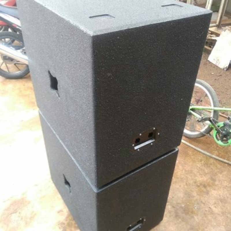 Box Subwoofer 18inch Box Custom Tekstur Resin