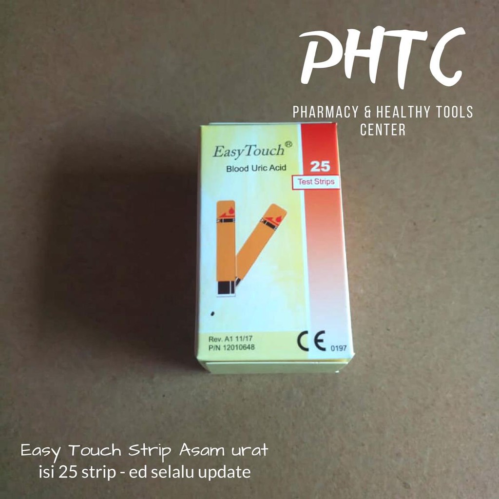 Easy Touch Strip Asam Urat isi 25 Strip