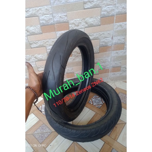 Ban belakang tubles motor matic beat vario lexi 110/70 ring 14 merk zeneos zn62